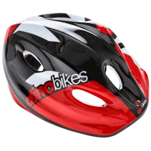 DINO Bikes - Dětská přilba na kolo červená