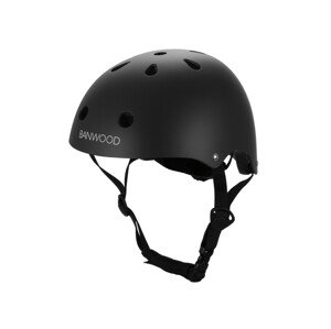 BANWOOD Dětská helma na kolo - jednobarevná barva: černá