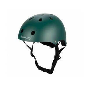 BANWOOD Dětská helma na kolo - jednobarevná barva: Zelená