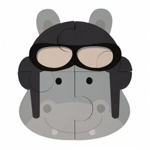 BJ Pěnové puzzle B-Animal Tiger/Hippo/Frog