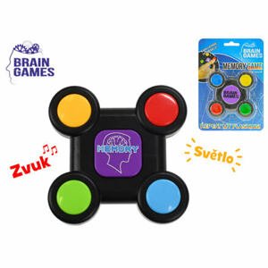 Mikro Trading Brain Games společenská hra test paměti na baterie se světlem a zvukem
