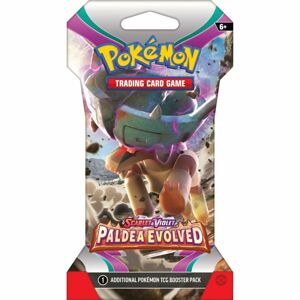 Pokémon TCG: Scarlet & Violet 02 Paldea Evolved - 1 Blister Booster č.1