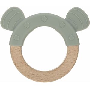 Lassig Teether Ring Wood/Silikone Little Chums - cat
