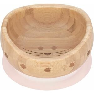 Lassig Bowl Bamboo Wood Little Chums mouse