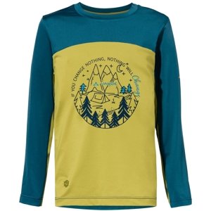 Vaude Kids Solaro LS T-Shirt II - wild lime 92