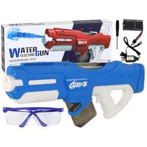 mamido Velká vodní pistole 750ml s brýlemi modrá