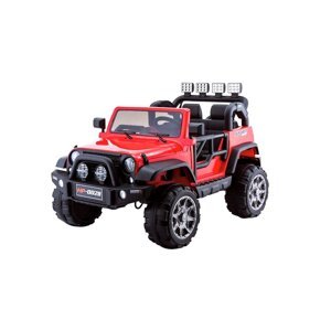 mamido Dětské elektrické autíčko Jeep HP012 červené