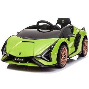 mamido Dětské elektrické auto Lamborghini Sian zelené