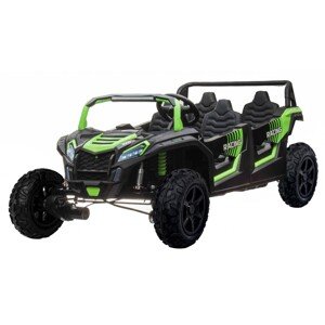 mamido Elektrické autíčko Buggy ATV RACING UTV2000 čtyřmístné zelené
