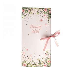 Svatební dárková krabička - Lístky a květy Albi